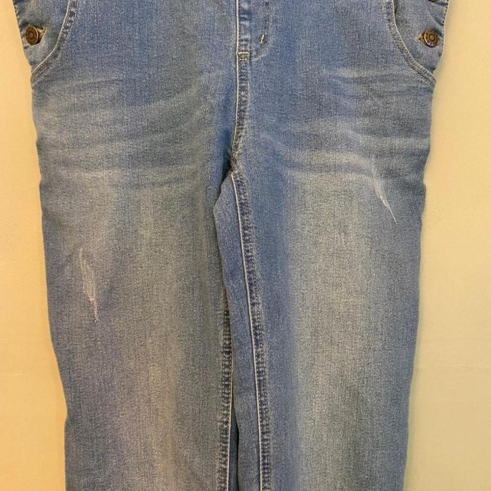 ILOVEMUM Maternity Denim Overalls, sz‎ Medium, NWT - Picture 4 of 8